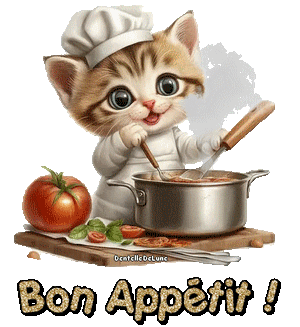Bon appétit chat